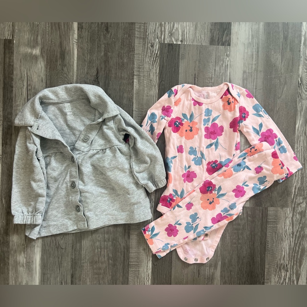 3 piece 18m floral outfit